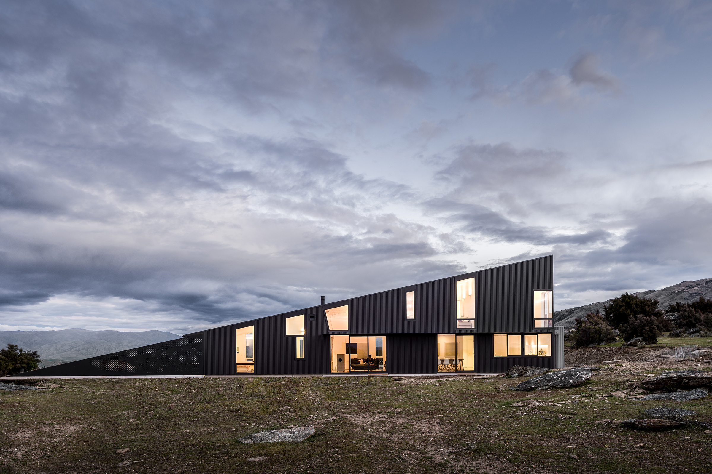 Wanaka Wedge House Actual Architecture Wanaka Wedge House Actual Architecture