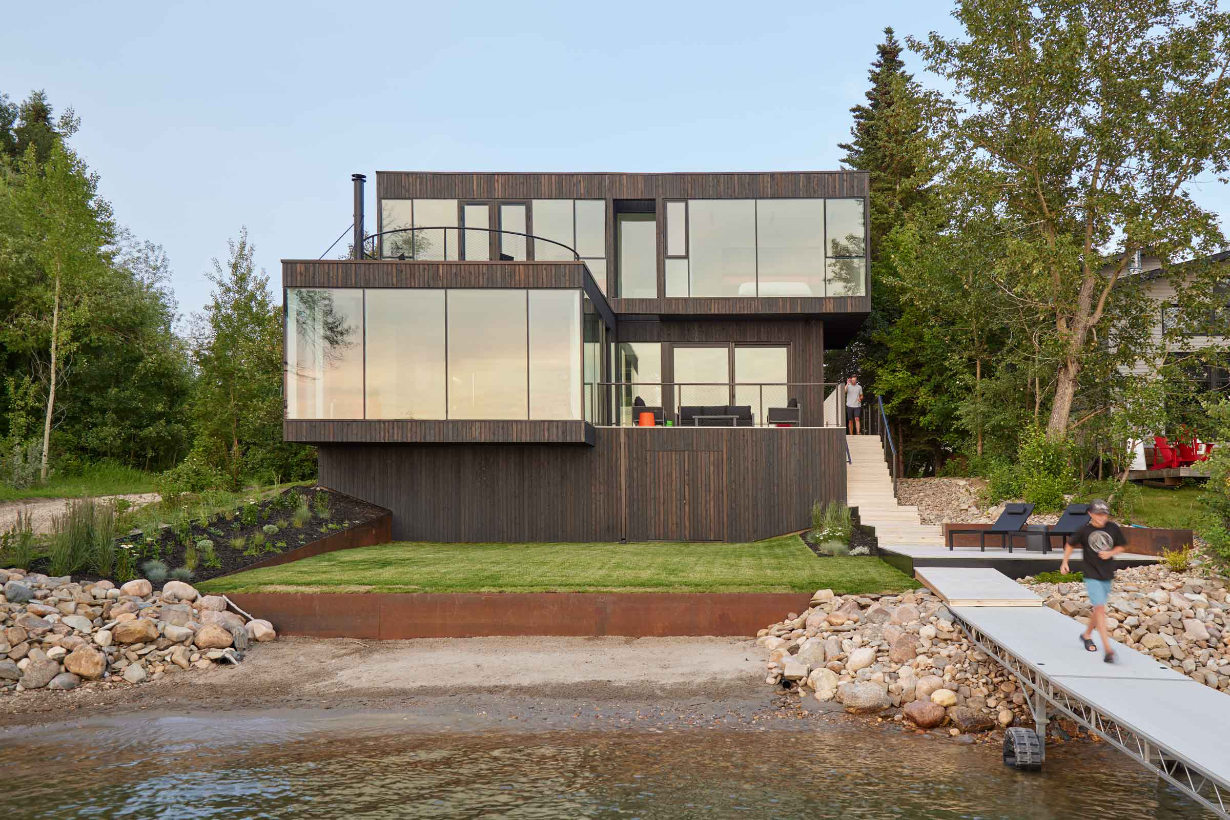 Sylvan Lake House Actual Architecture
